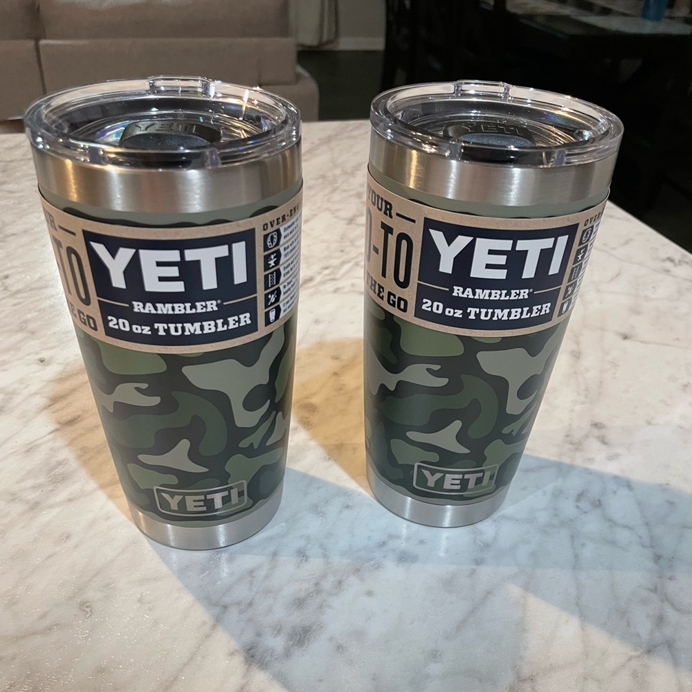 Yeti Limited Edition Camo 20oz Rambler